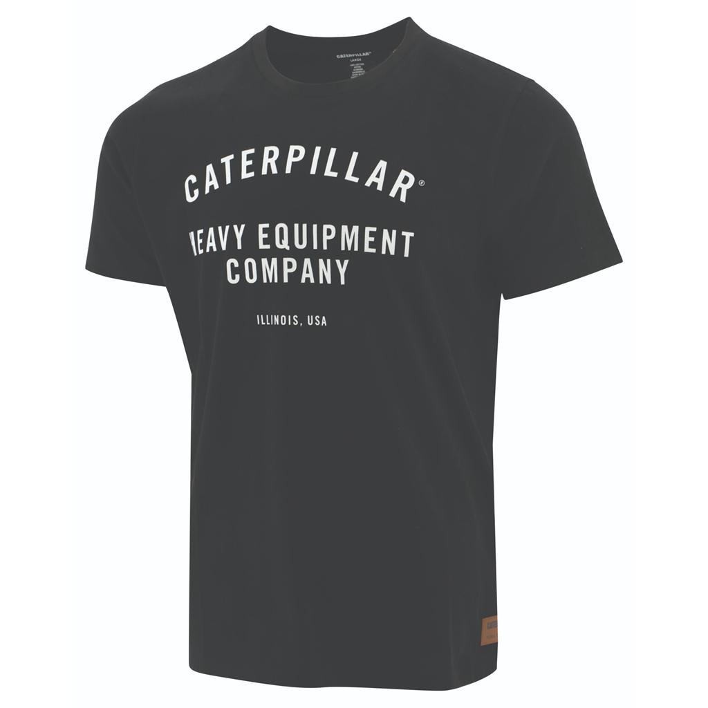 Caterpillar Arbets Hec T-Shirts Herr Svarta Sverige | 13948MNZR