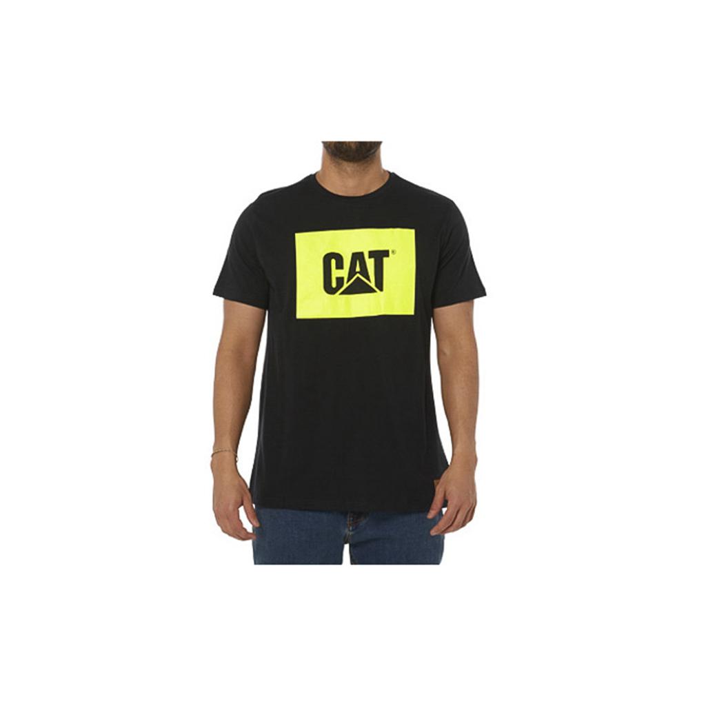 Caterpillar Arbets Hi Vis T-Shirts Herr Svarta Sverige | 89631SBOG