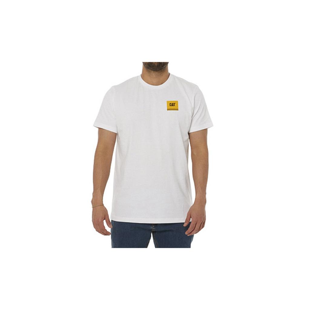 Caterpillar Arbets Restricted T-Shirts Herr Vita Sverige | 75012TBRC