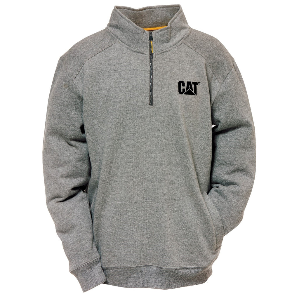 Caterpillar Canyon 1/4 Zip Heather Tröjor Herr Mörkgrå Sverige | 67958KARZ