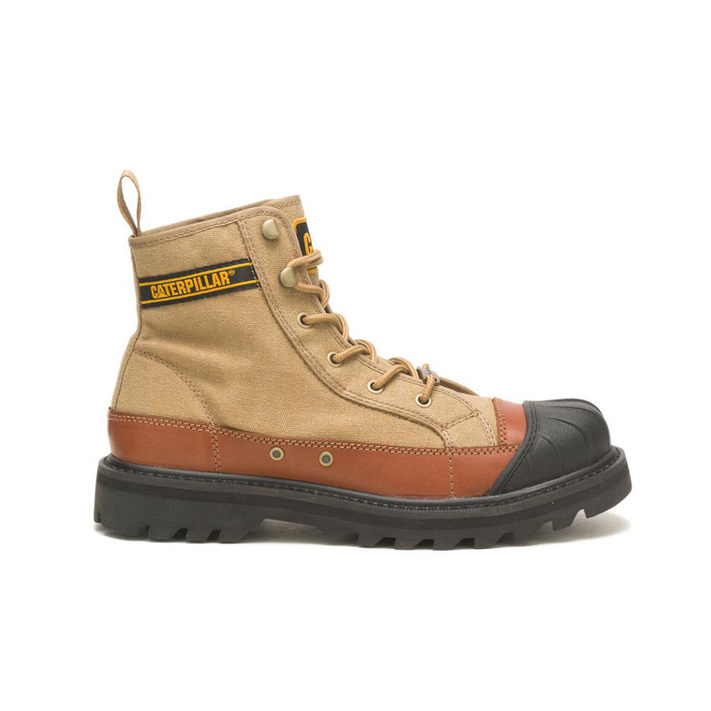 Caterpillar Cat Footwear X Nigel Cabourn Omaha Casual Stövlar Herr Khaki Sverige | 34581NVYG