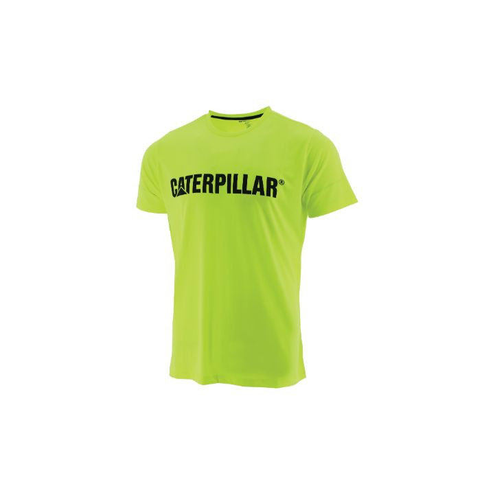 Caterpillar Caterpillar Logo T-shirt Dam Gula Sverige | 15964XGCK