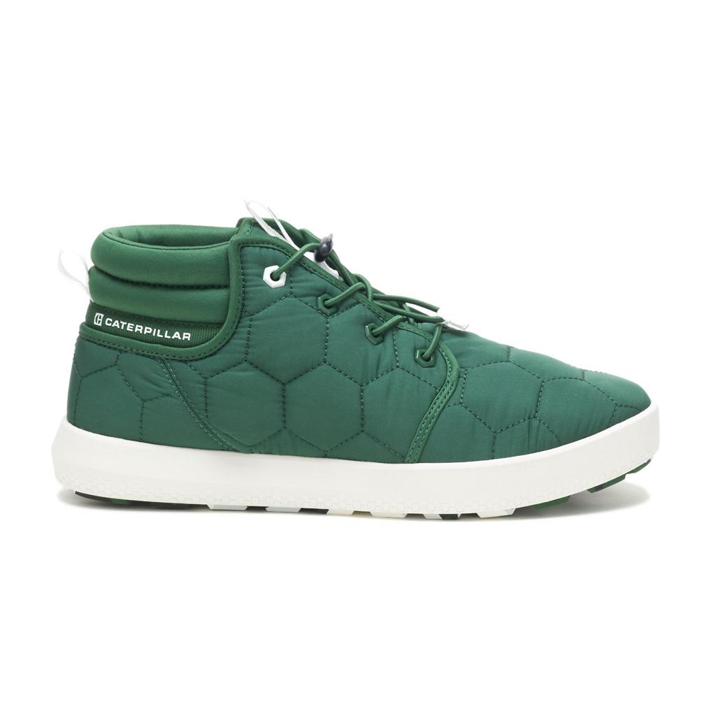 Caterpillar Code Scout Mid Sneakers Dam Gröna Sverige | 10976HLRJ