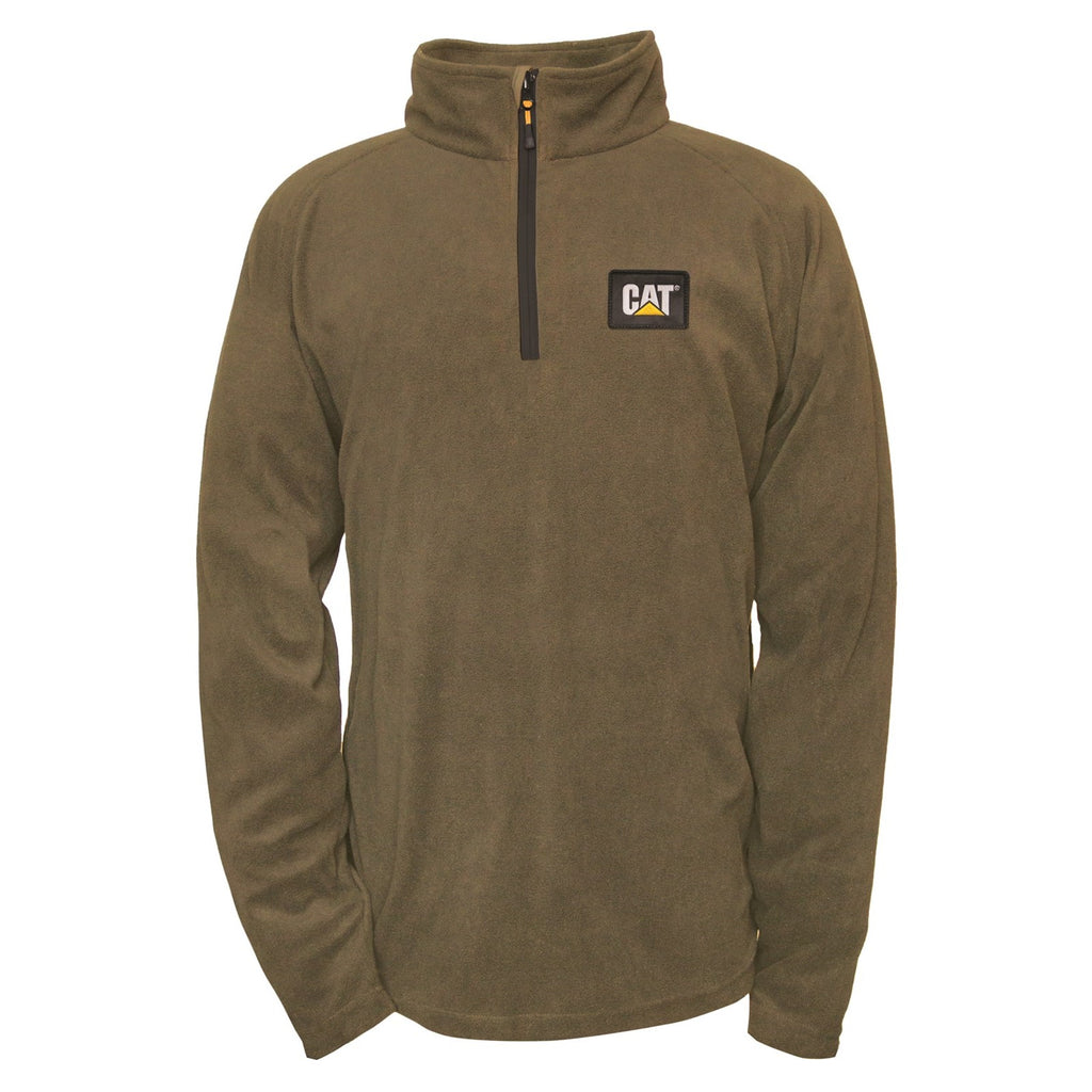 Caterpillar Concord Fleece Pullover Army Moss Tröjor Herr Army Moss Sverige | 28460KAVD