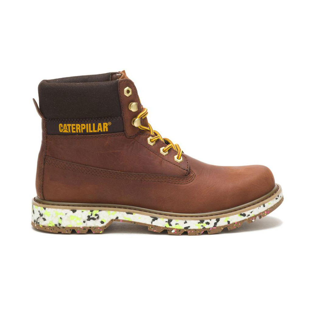 Caterpillar Ecolorado Casual Stövlar Dam Bruna Sverige | 15794CTIL