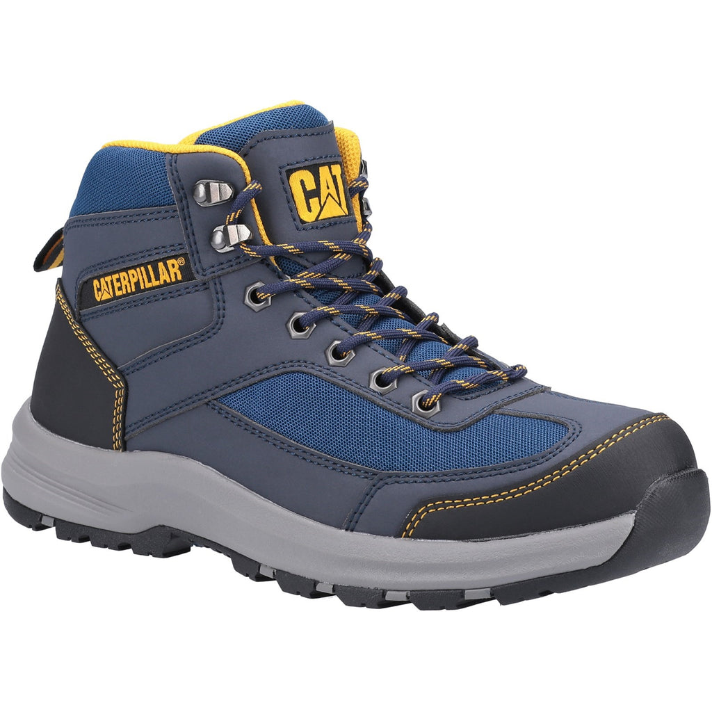 Caterpillar Elmore Mid Hiker S1 Skyddskängor Herr Marinblå Sverige | 01295JLNT