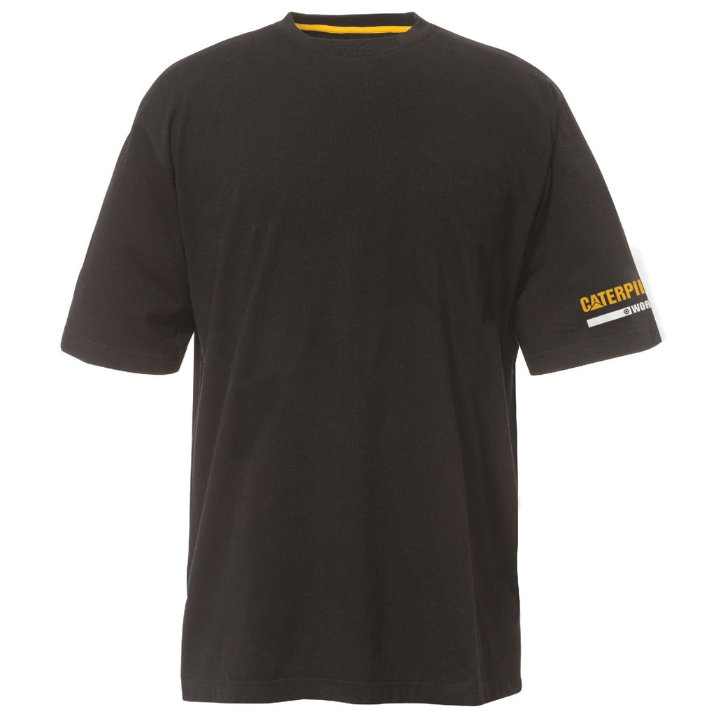 Caterpillar Essentials S/S T-shirt Herr Svarta Sverige | 75190LQJZ