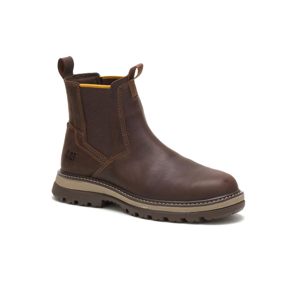 Caterpillar Fairbanks Chelsea Chelsea Boots Herr Bruna Sverige | 08629ODBS