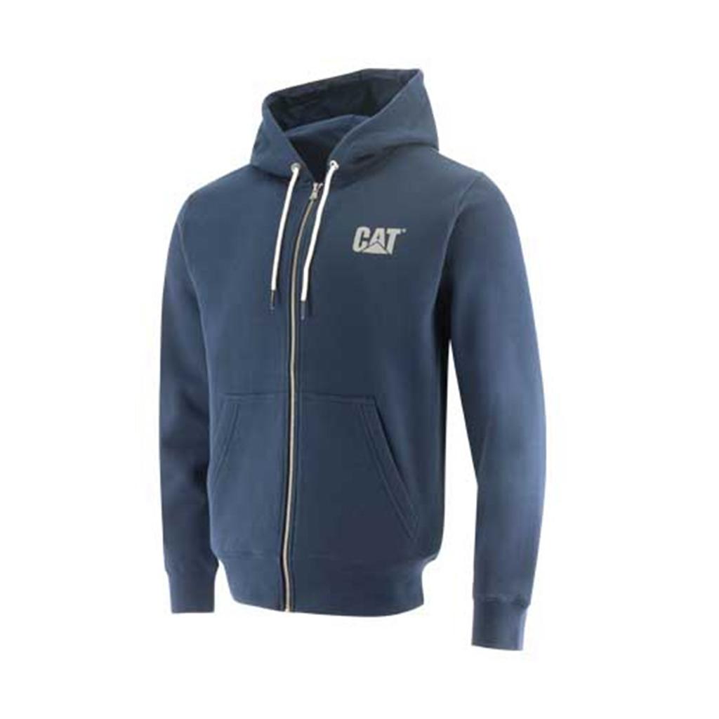 Caterpillar Foundation Fz Dm Hooded Sweatshirt Tröjor Herr Blå Sverige | 43591FLRP