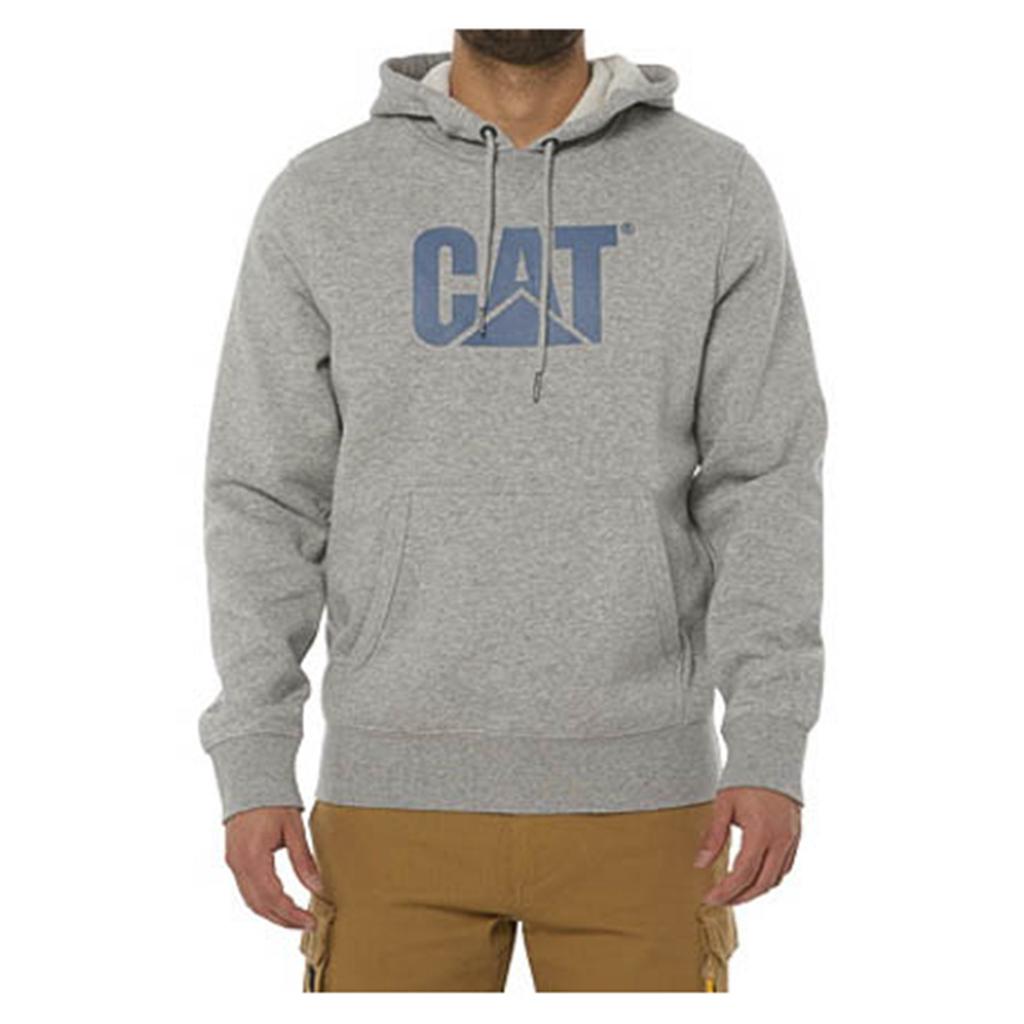 Caterpillar Foundation Hooded Sweatshirt Tröjor Herr Grå Sverige | 31576HYPI