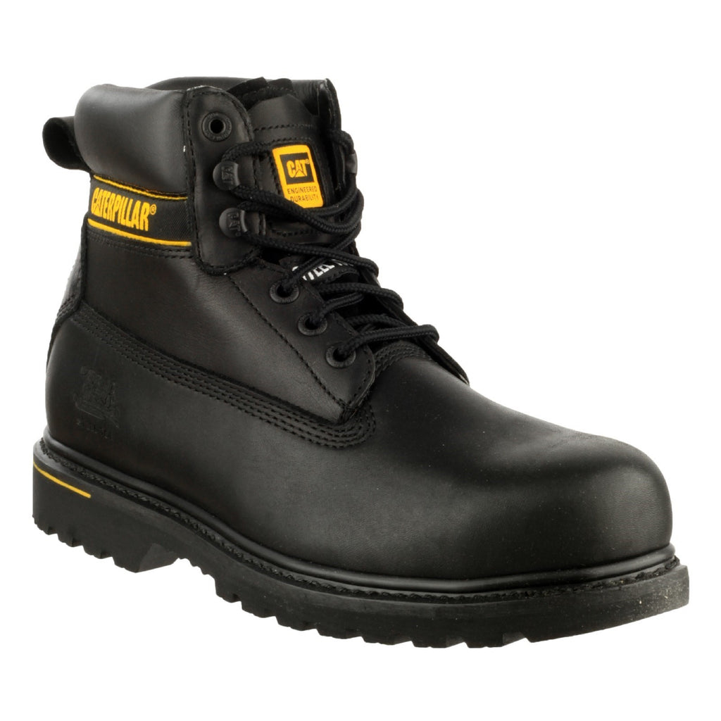 Caterpillar Holton S3 Goodyear Welted Safety Boots Herr Svarta Sverige | 23178XGSZ