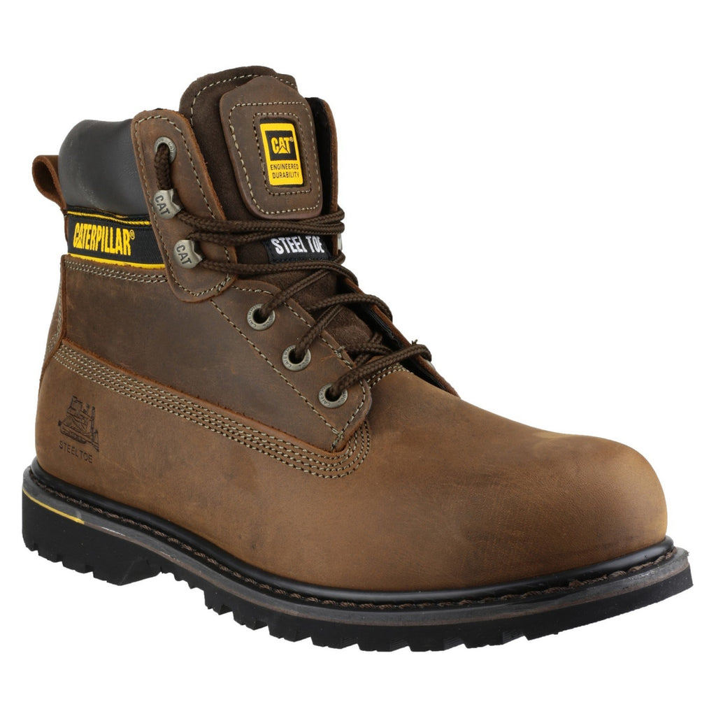 Caterpillar Holton Sb Goodyear Welted Safety Boots Herr Bruna Sverige | 51304JZBC