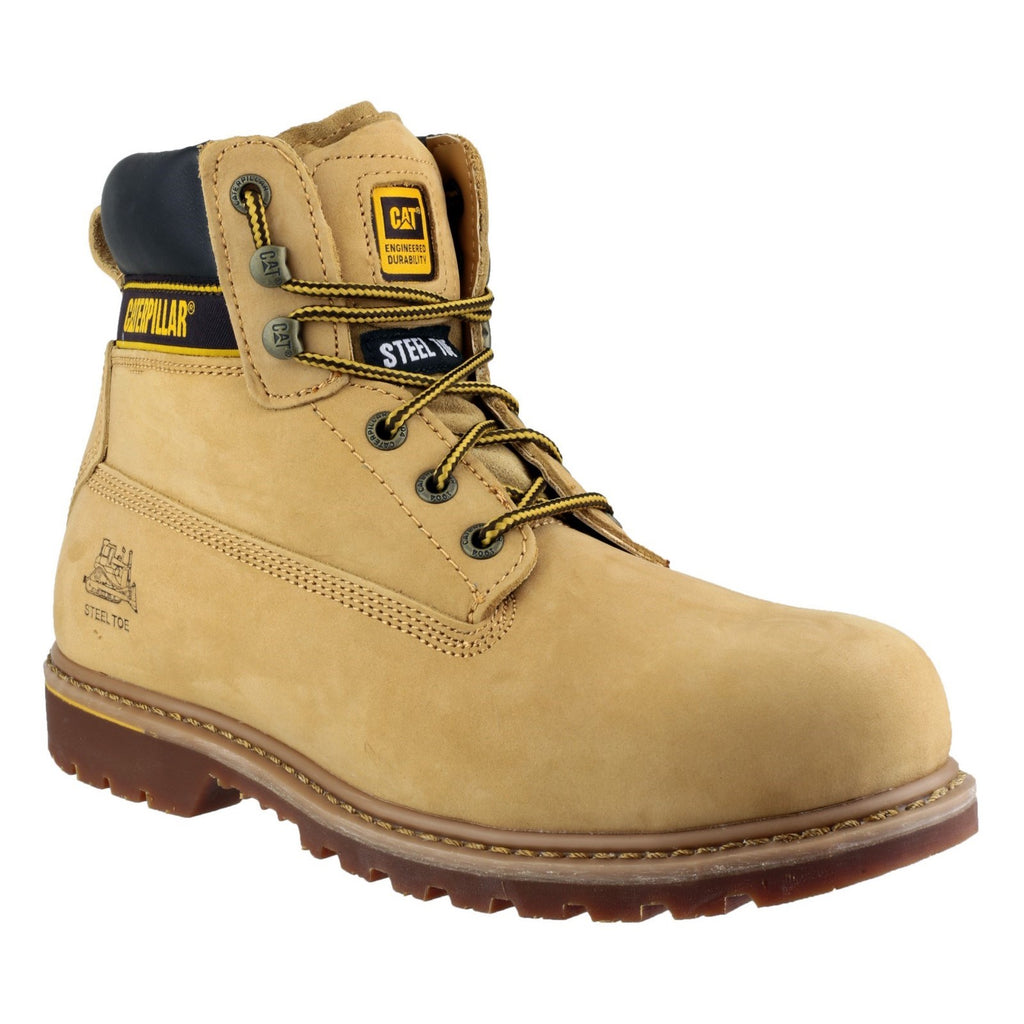 Caterpillar Holton Sb Goodyear Welted Safety Boots Herr Bruna Sverige | 86150ZEOP