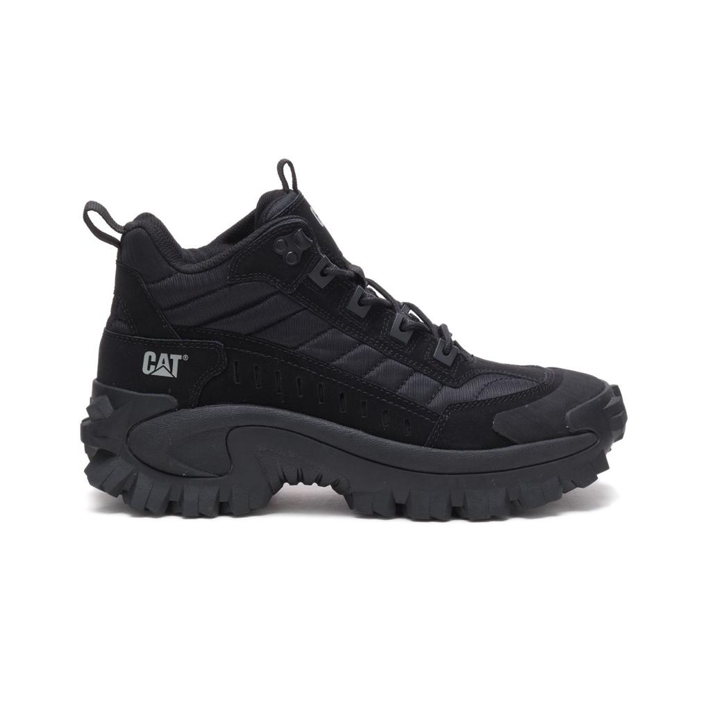 Caterpillar Intruder Mid Sneakers Herr Svarta Sverige | 92153RASD