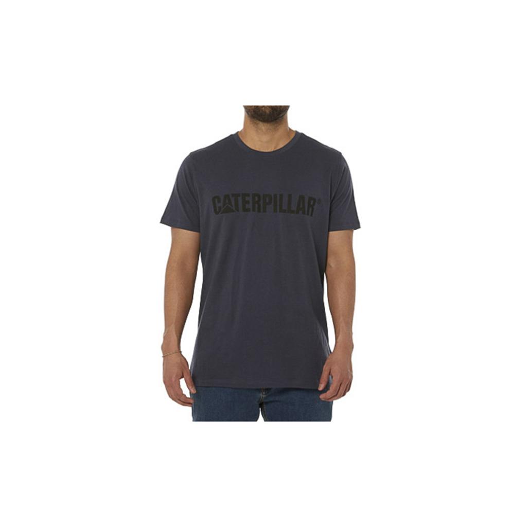 Caterpillar Logo T-Shirts Herr Marinblå Sverige | 87591MVPW