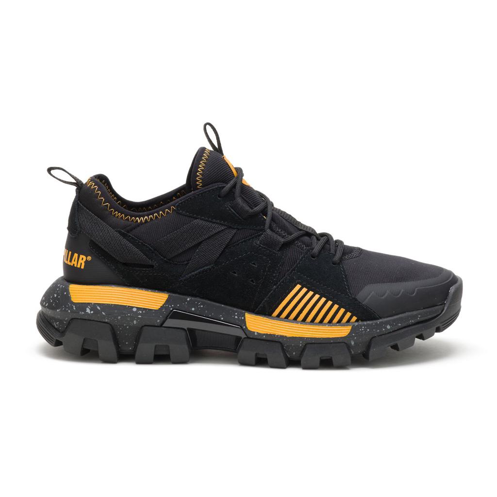 Caterpillar Raider Sport Sneakers Dam Black/Yellow Sverige | 39701FQGT