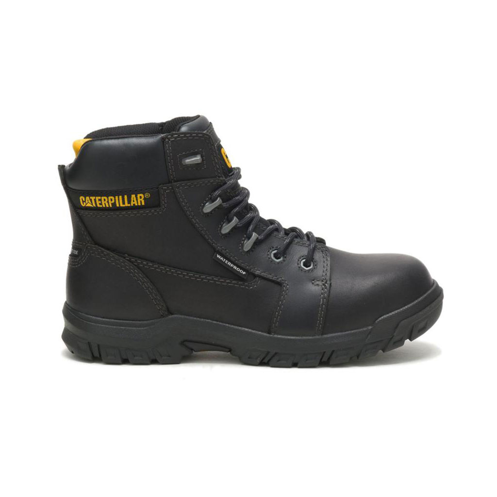 Caterpillar Resorption Vattentäta Composite Tå Slip Resistant Footwear Dam Svarta Sverige | 58703PGLK