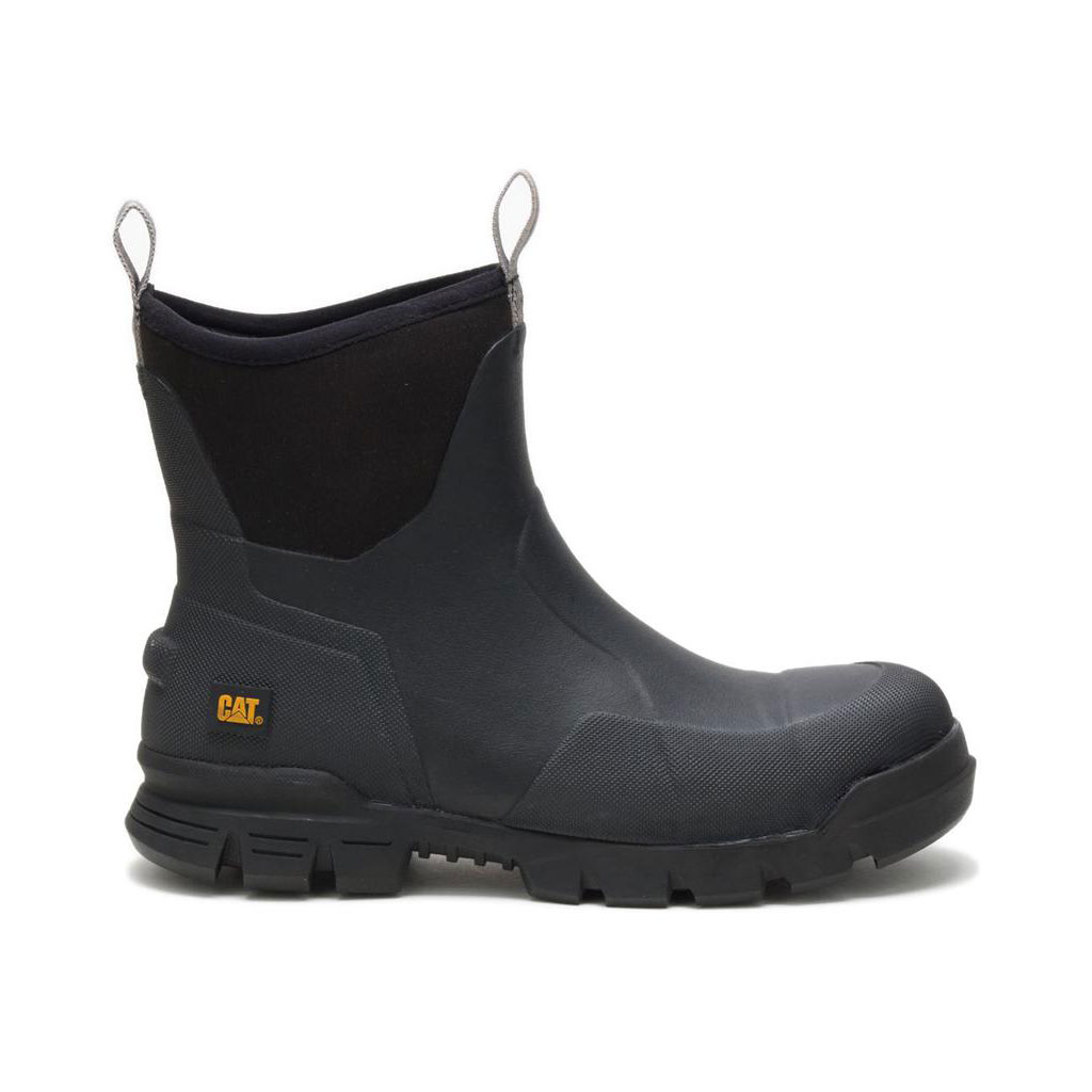 Caterpillar Stormers 6" Boot - Rubber Vattentäta Kängor Herr Svarta Sverige | 39156YFLD