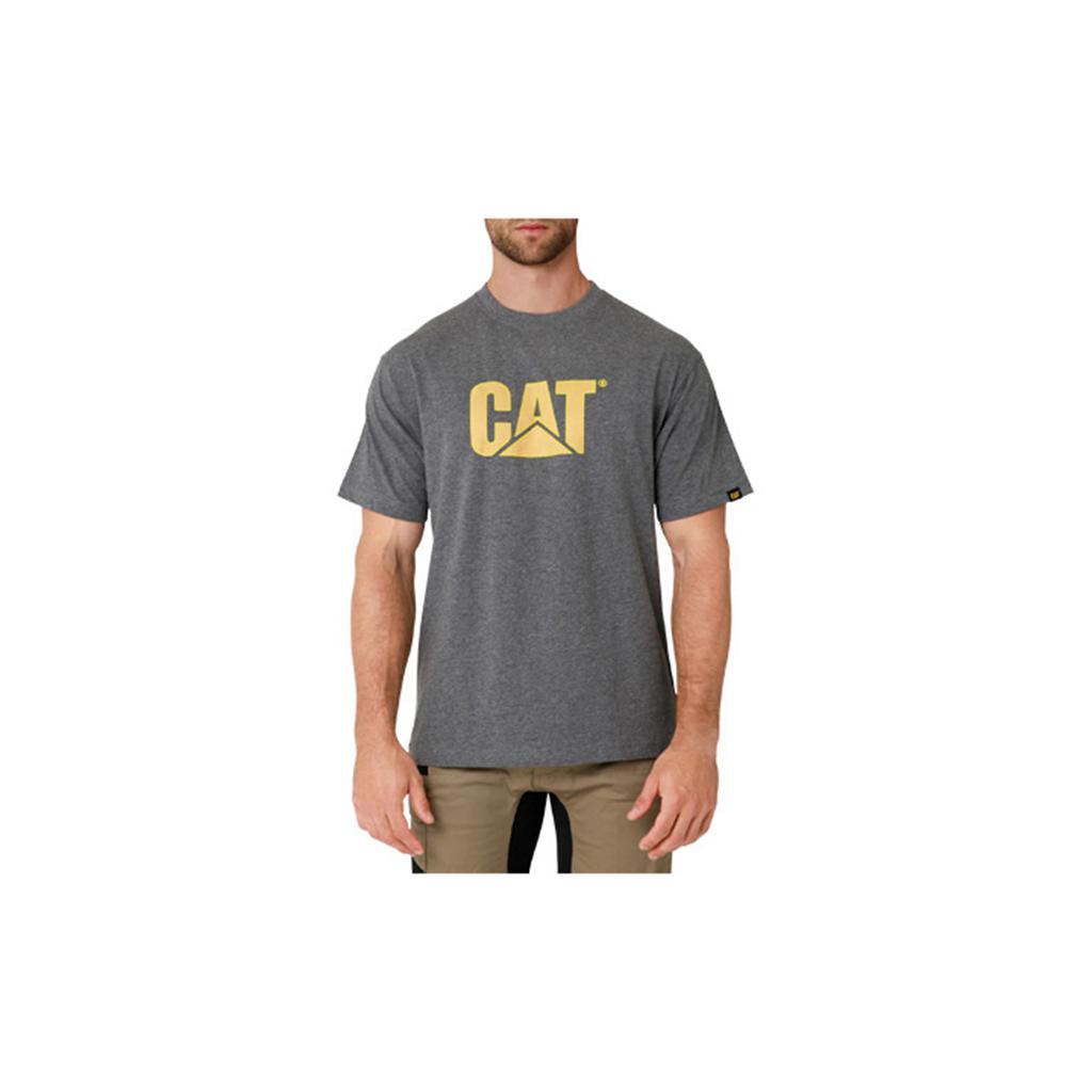 Caterpillar Tm Logo T-Shirts Herr Mörkgrå Sverige | 35468AUVJ