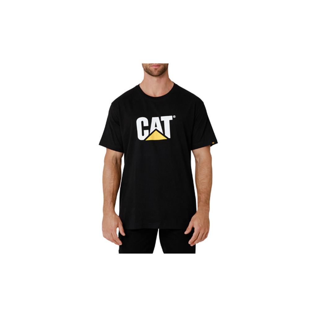 Caterpillar Tm Logo T-Shirts Herr Svarta Sverige | 96475VAUQ