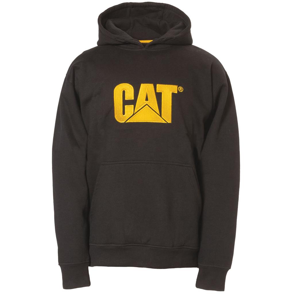 Caterpillar Trademark Hooded Tröjor Herr Svarta Sverige | 71509KMFQ