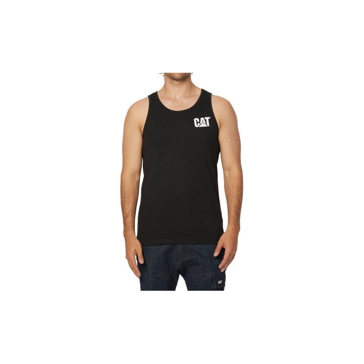 Caterpillar Trademark Singlet Dam Svarta Sverige | 52349EYZL