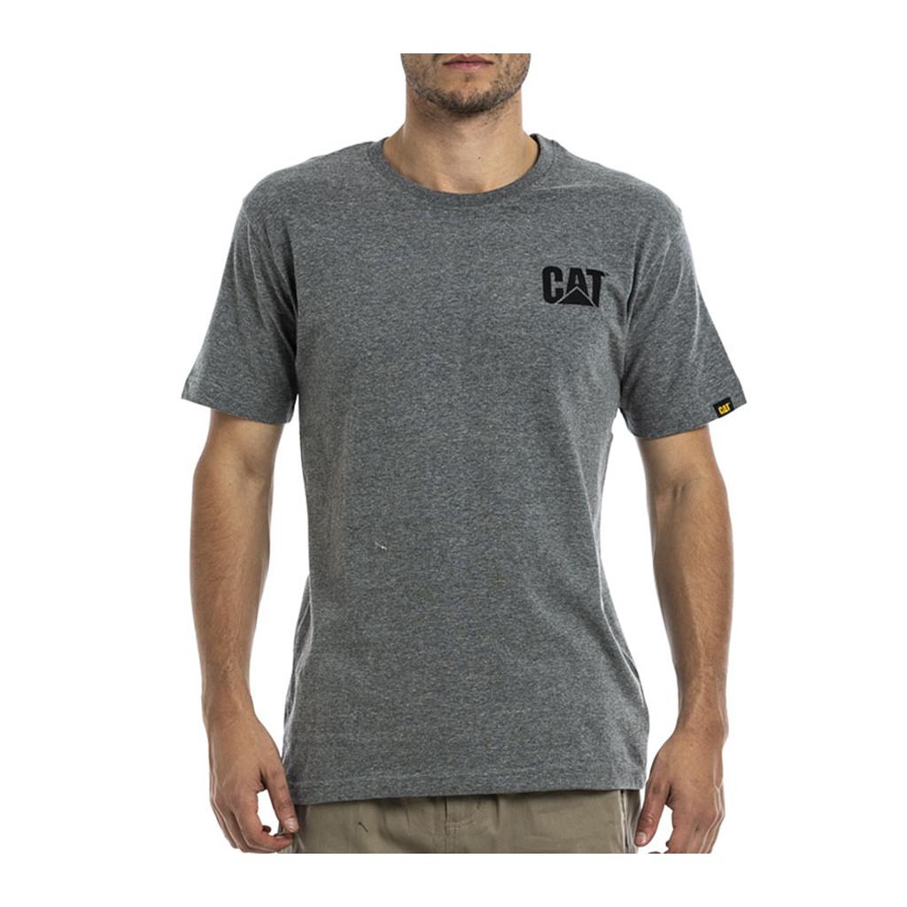 Caterpillar Trademark T-Shirts Herr Grå Sverige | 92814QJKP