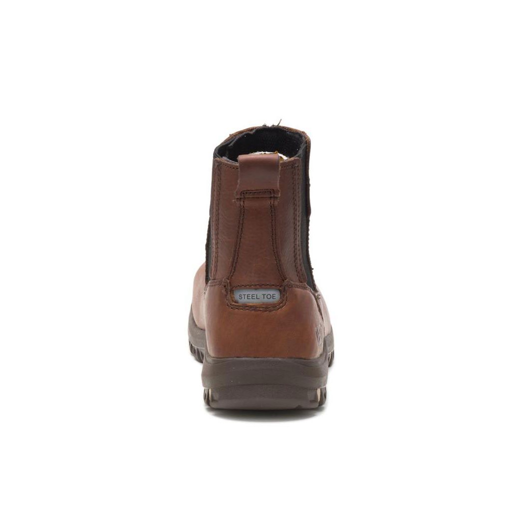 Caterpillar Abbey Steel Tå Slip Resistant Footwear Dam Bruna  Sverige |  53709DPGU