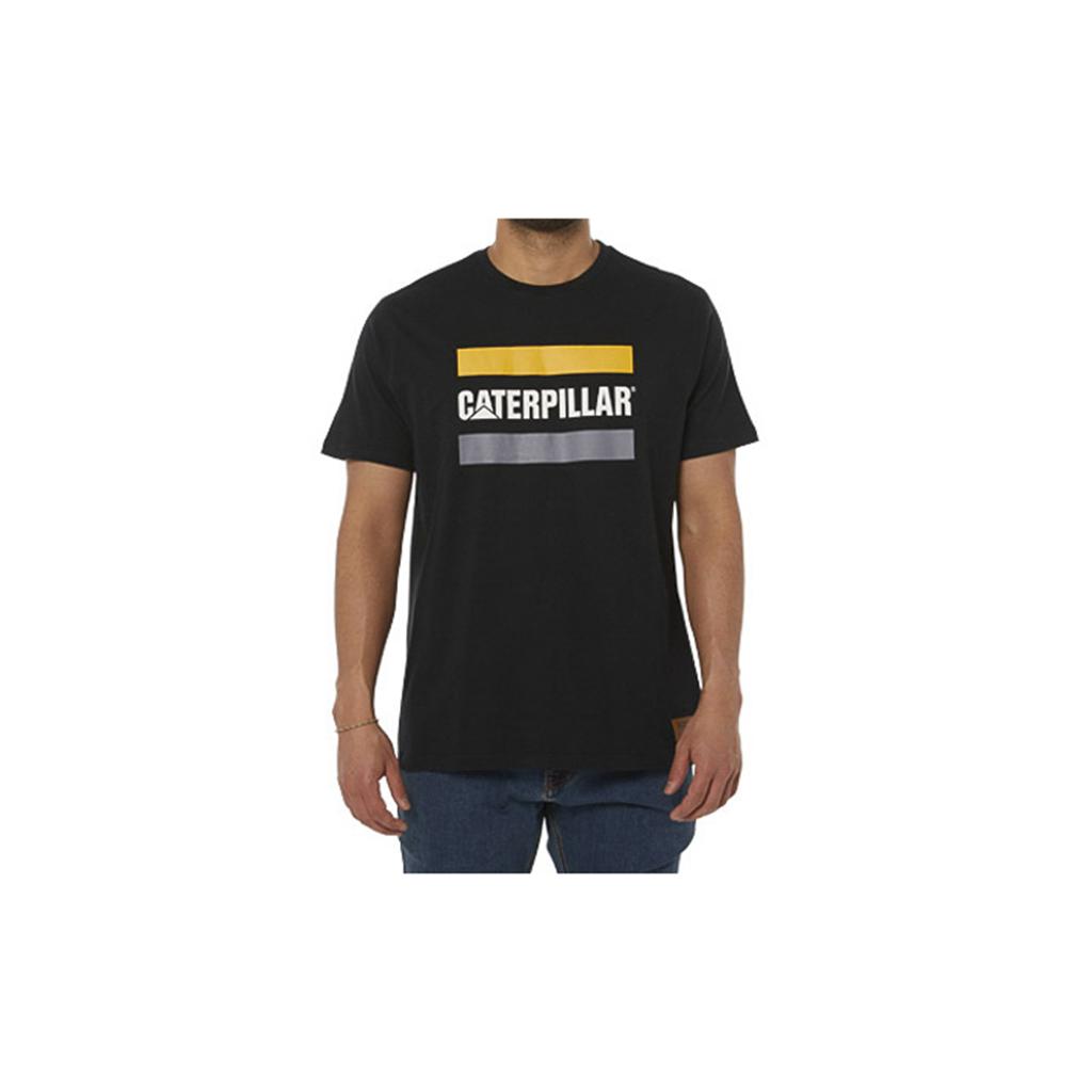 Caterpillar Arbets Logo T-Shirts Herr Svarta  Sverige |  94307IYOW