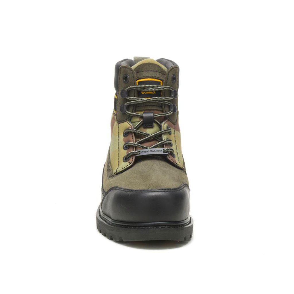 Caterpillar Cat Footwear X Nigel Cabourn Utah Casual Stövlar Dam Gröna Svarta  Sverige |  21305WARI