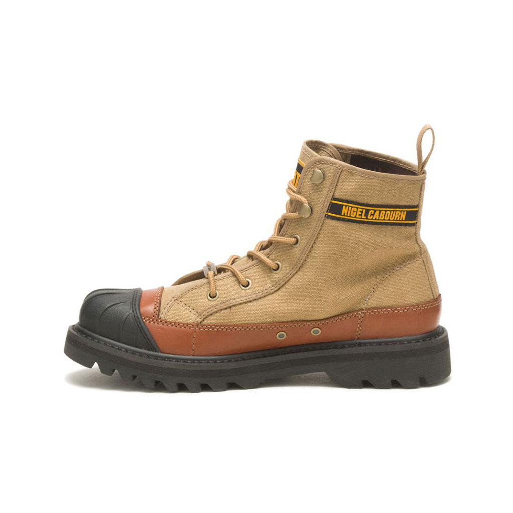 Caterpillar Cat Footwear X Nigel Cabourn Omaha Casual Stövlar Dam Khaki  Sverige |  45291XACD