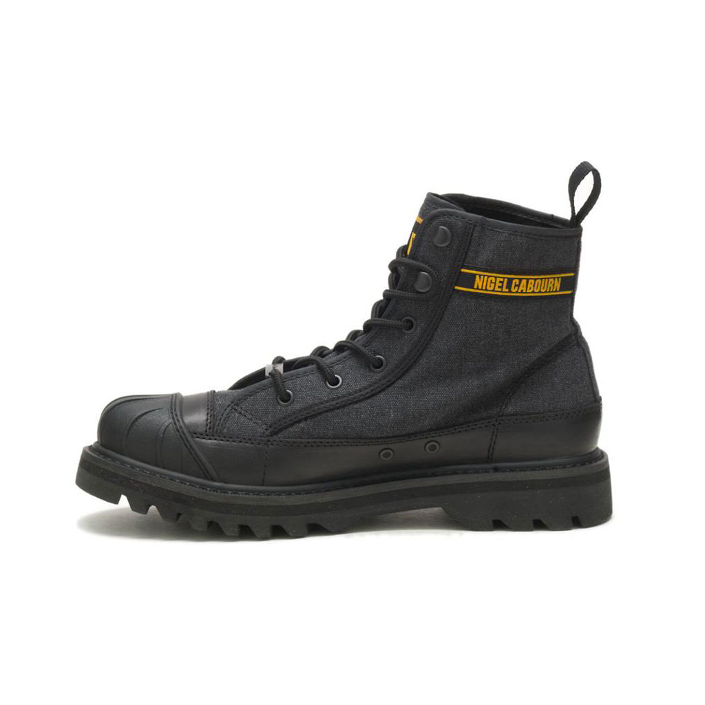 Caterpillar Cat Footwear X Nigel Cabourn Omaha Casual Stövlar Dam Svarta  Sverige |  56241PEFZ