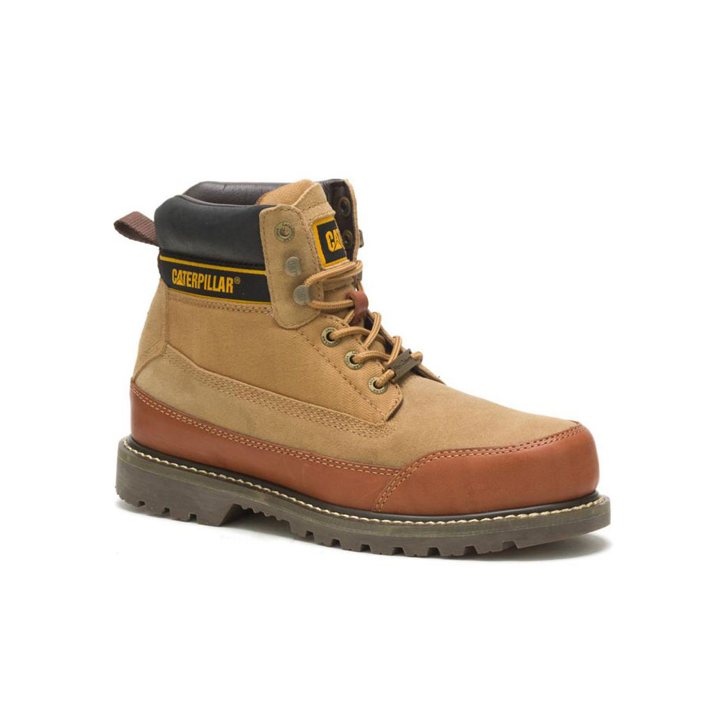 Caterpillar Cat Footwear X Nigel Cabourn Utah Casual Stövlar Dam Bruna  Sverige |  78345CEDI