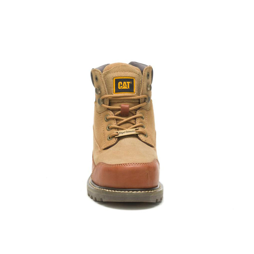 Caterpillar Cat Footwear X Nigel Cabourn Utah Casual Stövlar Dam Bruna  Sverige |  78345CEDI