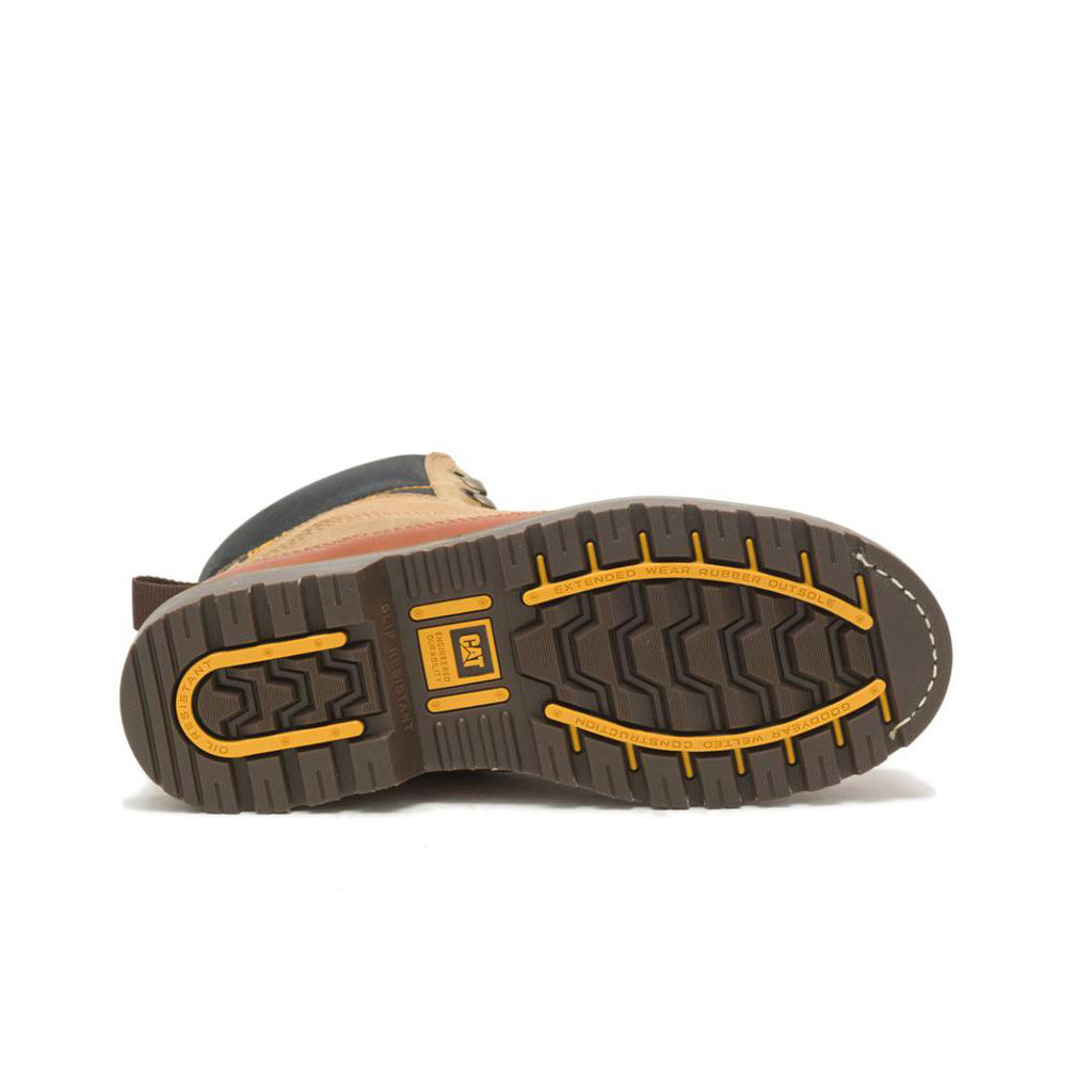 Caterpillar Cat Footwear X Nigel Cabourn Utah Casual Stövlar Dam Bruna  Sverige |  78345CEDI