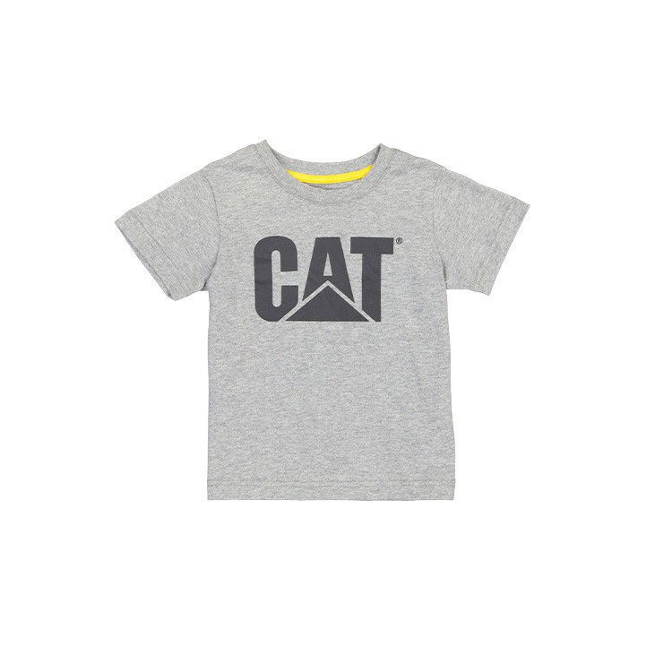 Caterpillar Cat Trademark T-shirt Barn Grå  Sverige |  98521XFGM