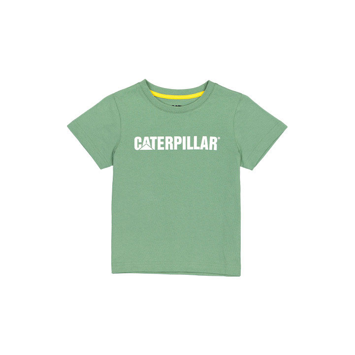 Caterpillar Caterpillar T-shirt Barn Mörkgröna  Sverige |  03849CMPS