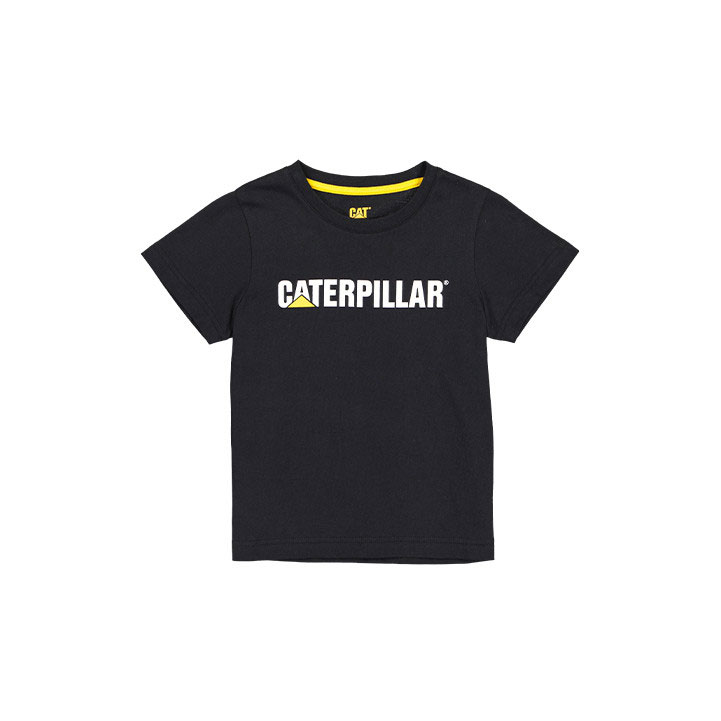 Caterpillar Caterpillar T-shirt Barn Svarta  Sverige |  84971MVLR