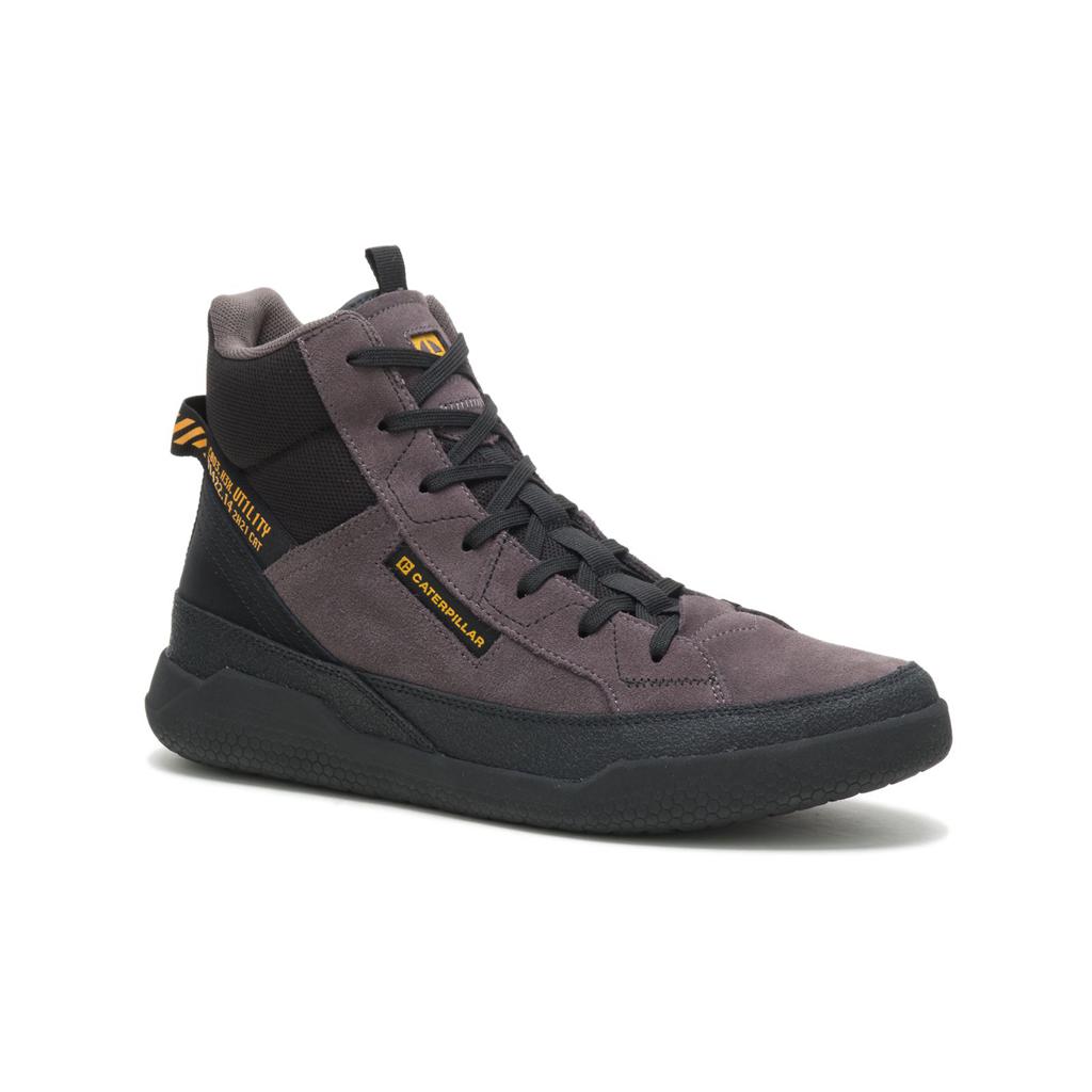 Caterpillar Code Hex Hi Utility Sneakers Dam Svarta  Sverige |  04591KIJQ