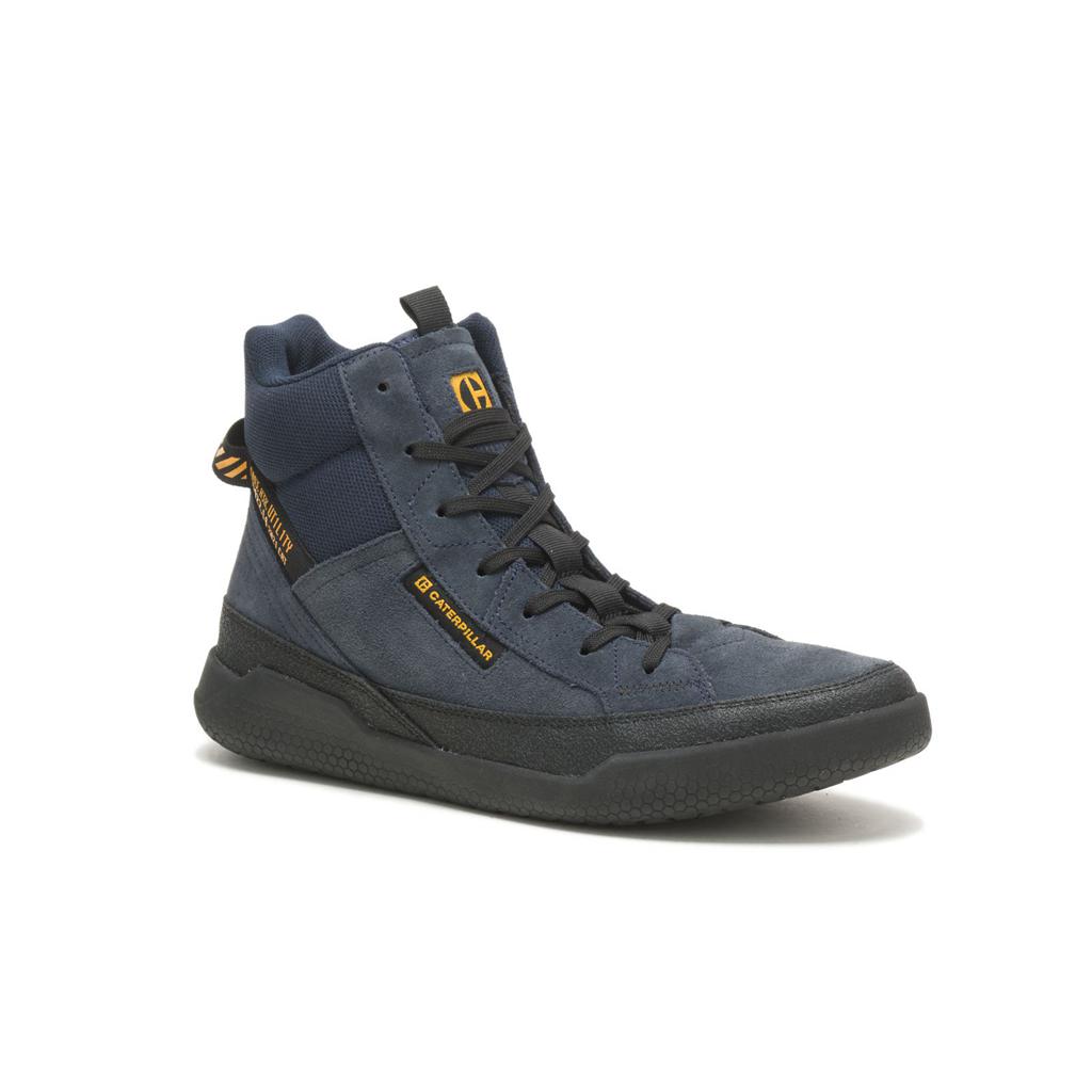 Caterpillar Code Hex Hi Utility Sneakers Herr Navy/Black  Sverige |  28415YQVW