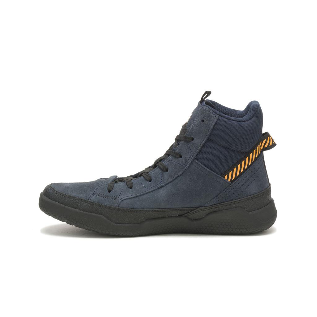 Caterpillar Code Hex Hi Utility Sneakers Herr Navy/Black  Sverige |  28415YQVW