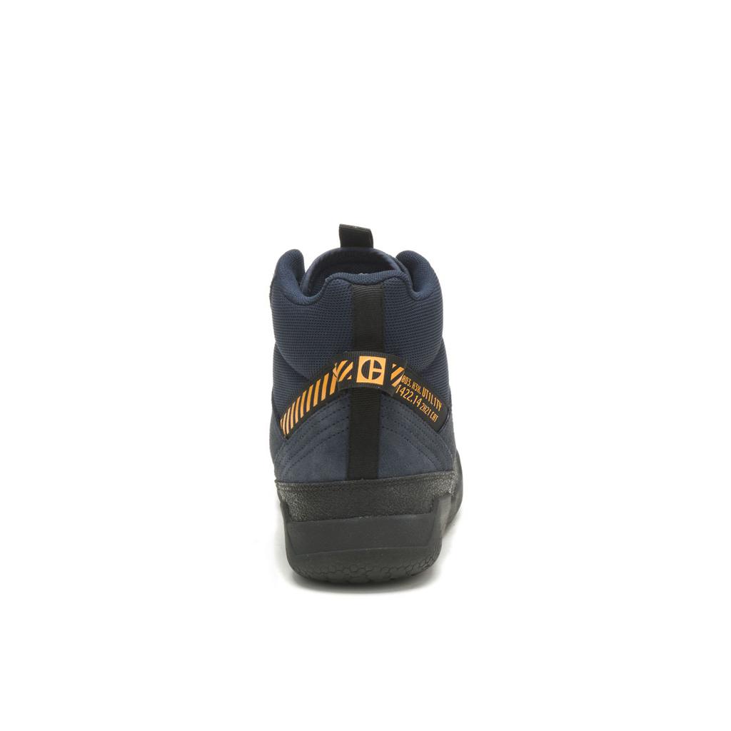 Caterpillar Code Hex Hi Utility Sneakers Herr Navy/Black  Sverige |  28415YQVW