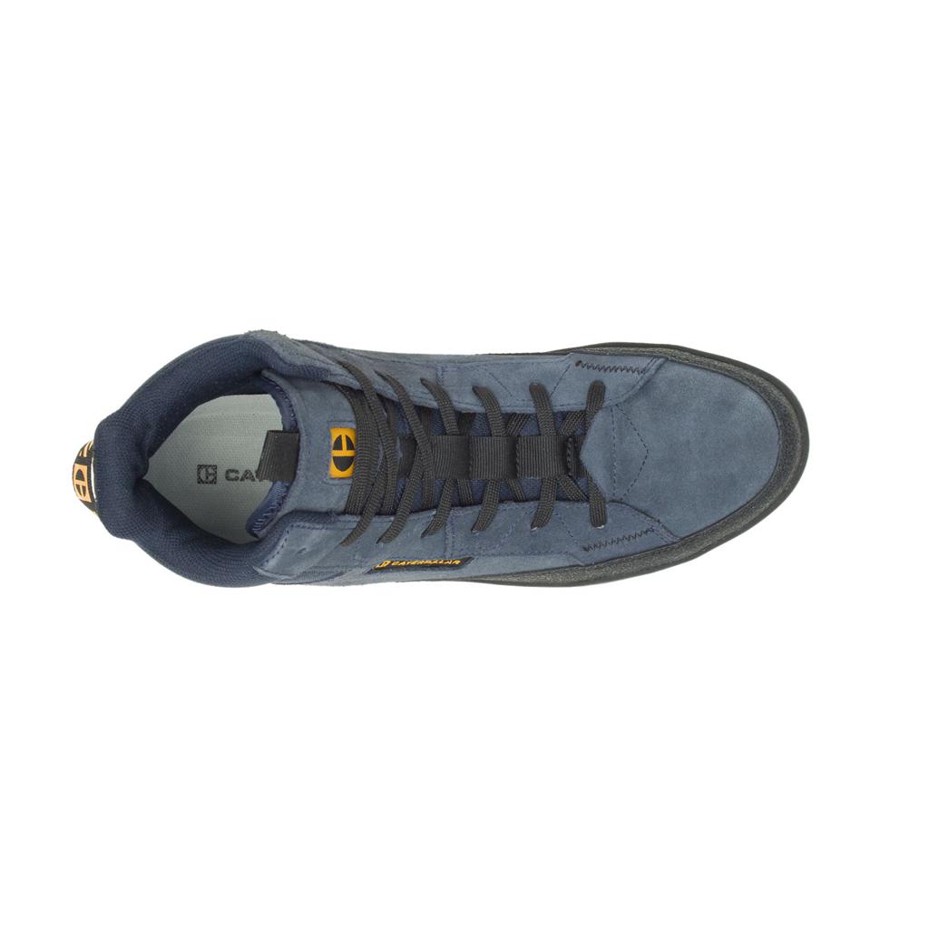 Caterpillar Code Hex Hi Utility Sneakers Herr Navy/Black  Sverige |  28415YQVW