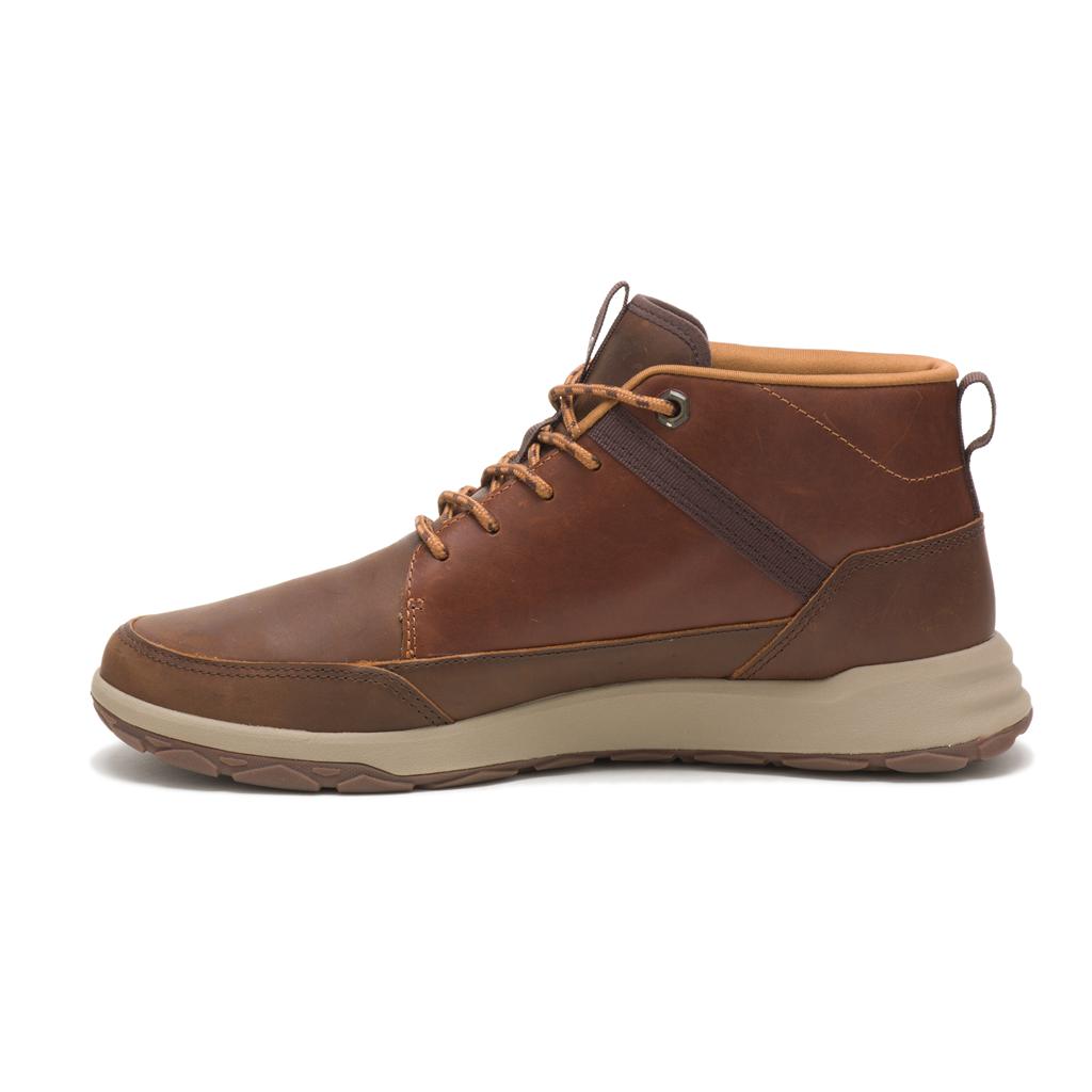 Caterpillar Code Quest Mid Casual Skor Herr Bruna  Sverige |  59137QZEX