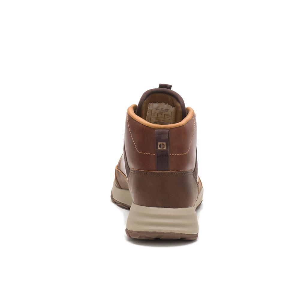 Caterpillar Code Quest Mid Casual Skor Herr Bruna  Sverige |  59137QZEX