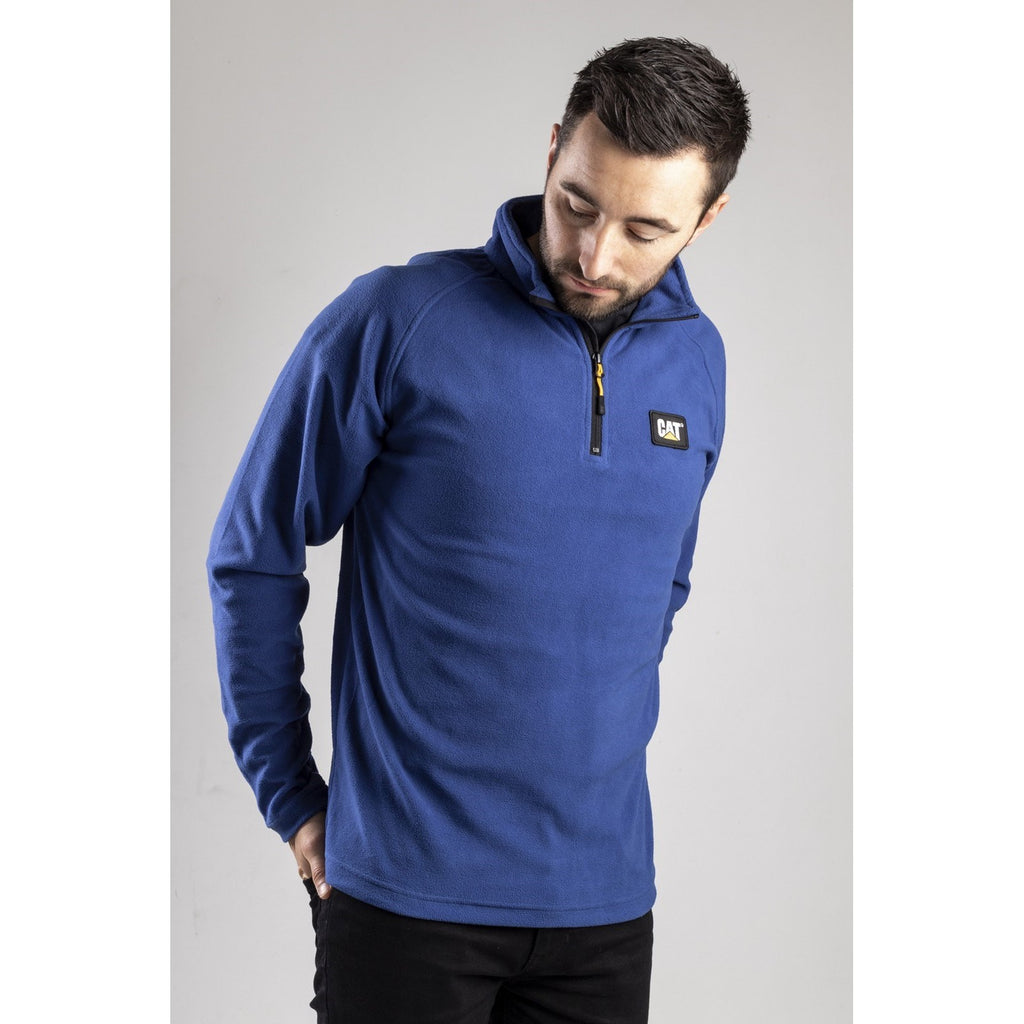 Caterpillar Concord Fleece Pullover Bright Tröjor Herr Blå  Sverige |  91456MENC