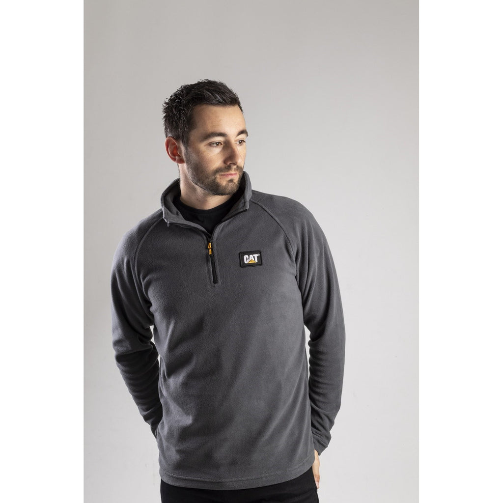 Caterpillar Concord Fleece Pullover Tröjor Herr Mörkgrå  Sverige |  02567TWDV