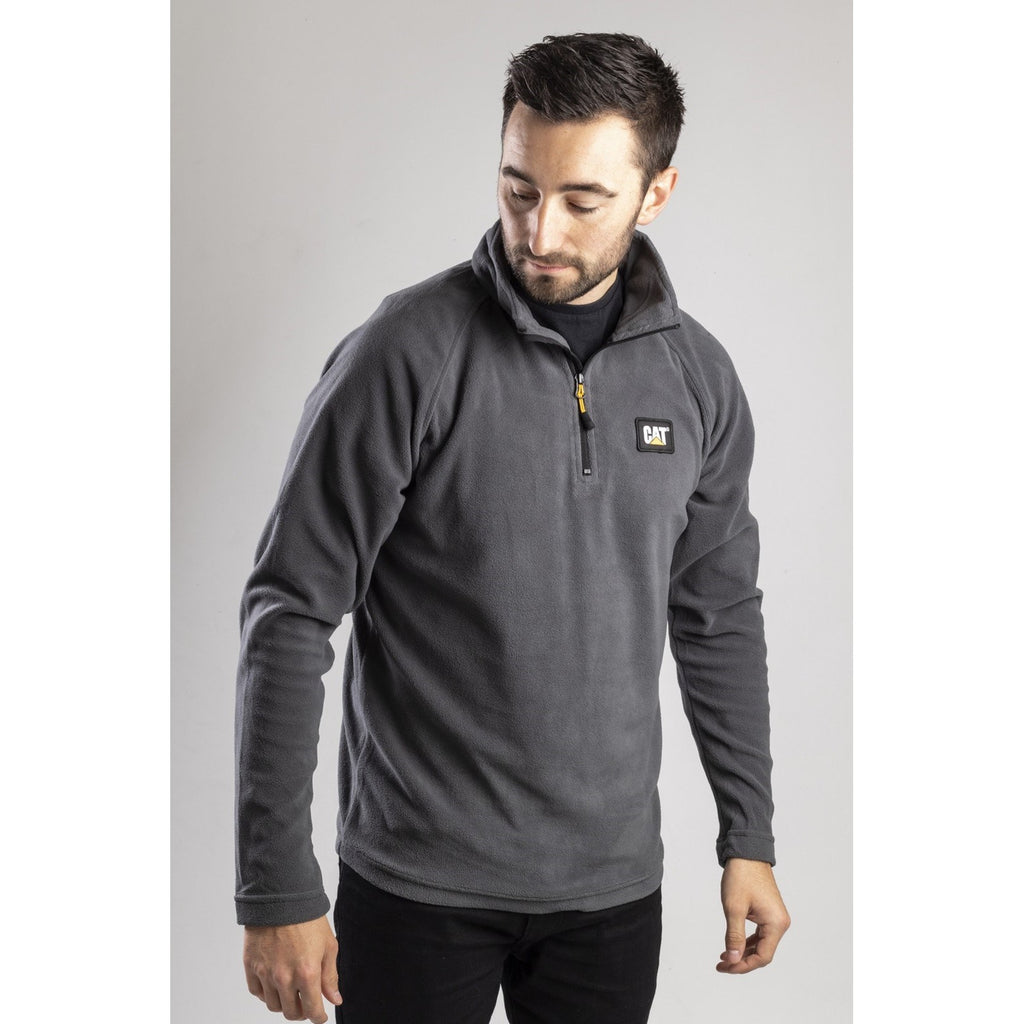 Caterpillar Concord Fleece Pullover Tröjor Herr Mörkgrå  Sverige |  02567TWDV