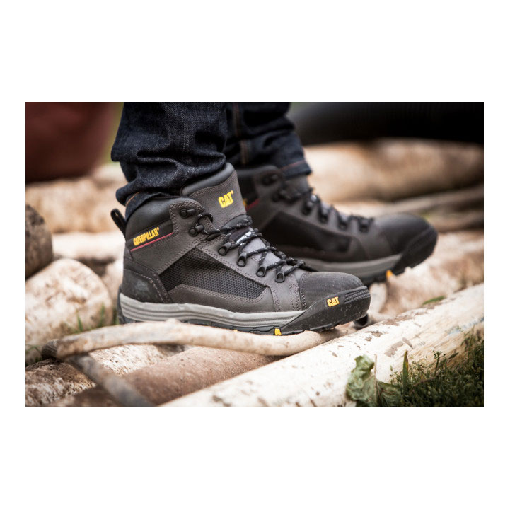 Caterpillar Convex Steel Mid Sneakers Herr Svarta  Sverige |  71480NDUR