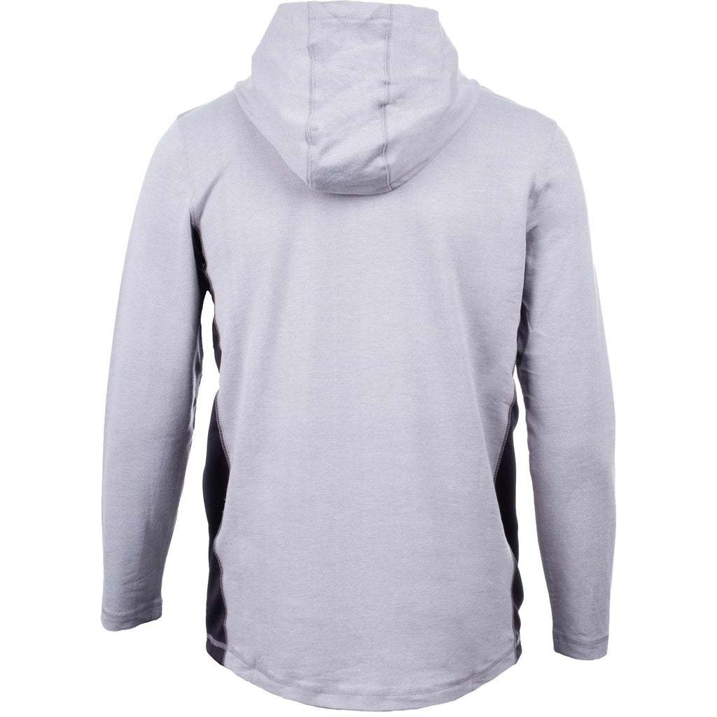 Caterpillar Coolmax Quarter Zip Hoodie Heather Tröjor Herr Grå  Sverige |  59178QNAK